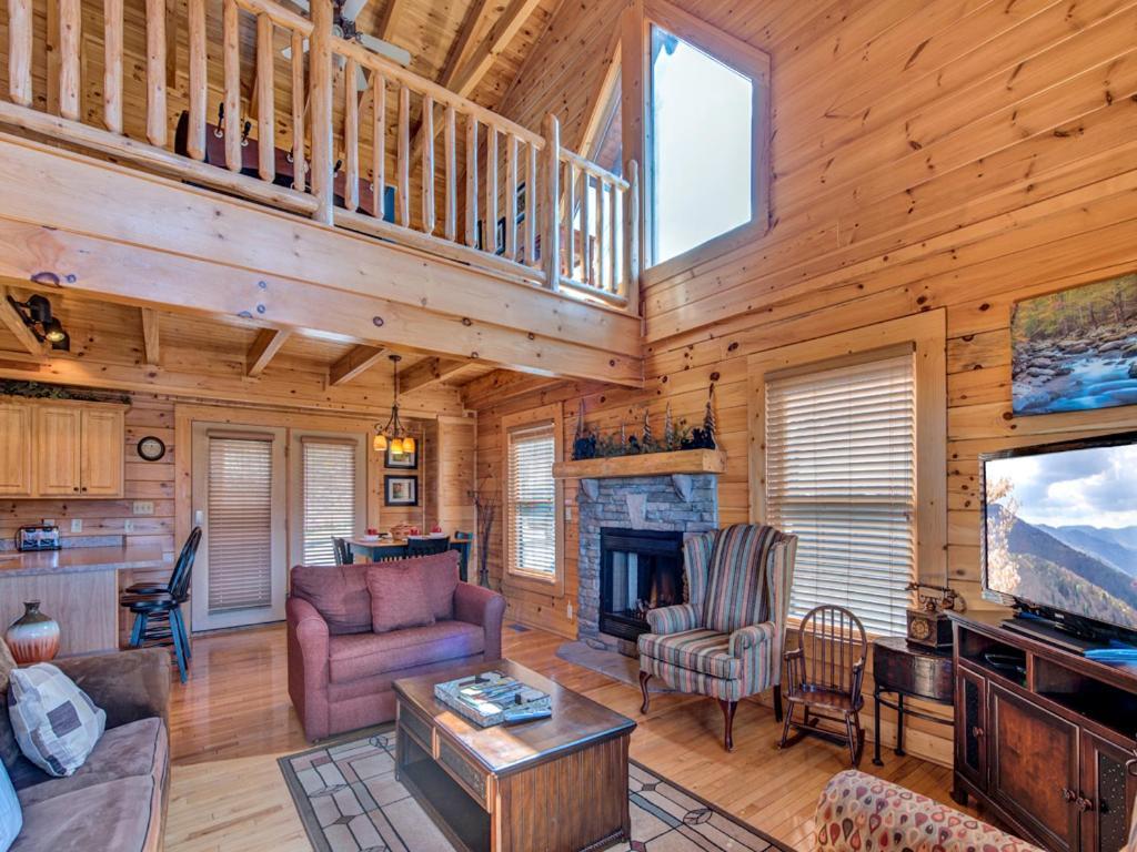 Ferienwohnung Misty Mountain Hideaway Pigeon Forge Exterior foto